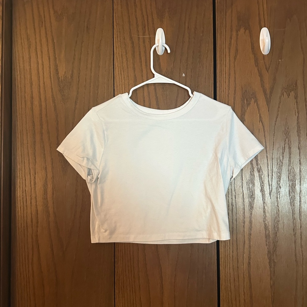 Wild Fable White Crop Top